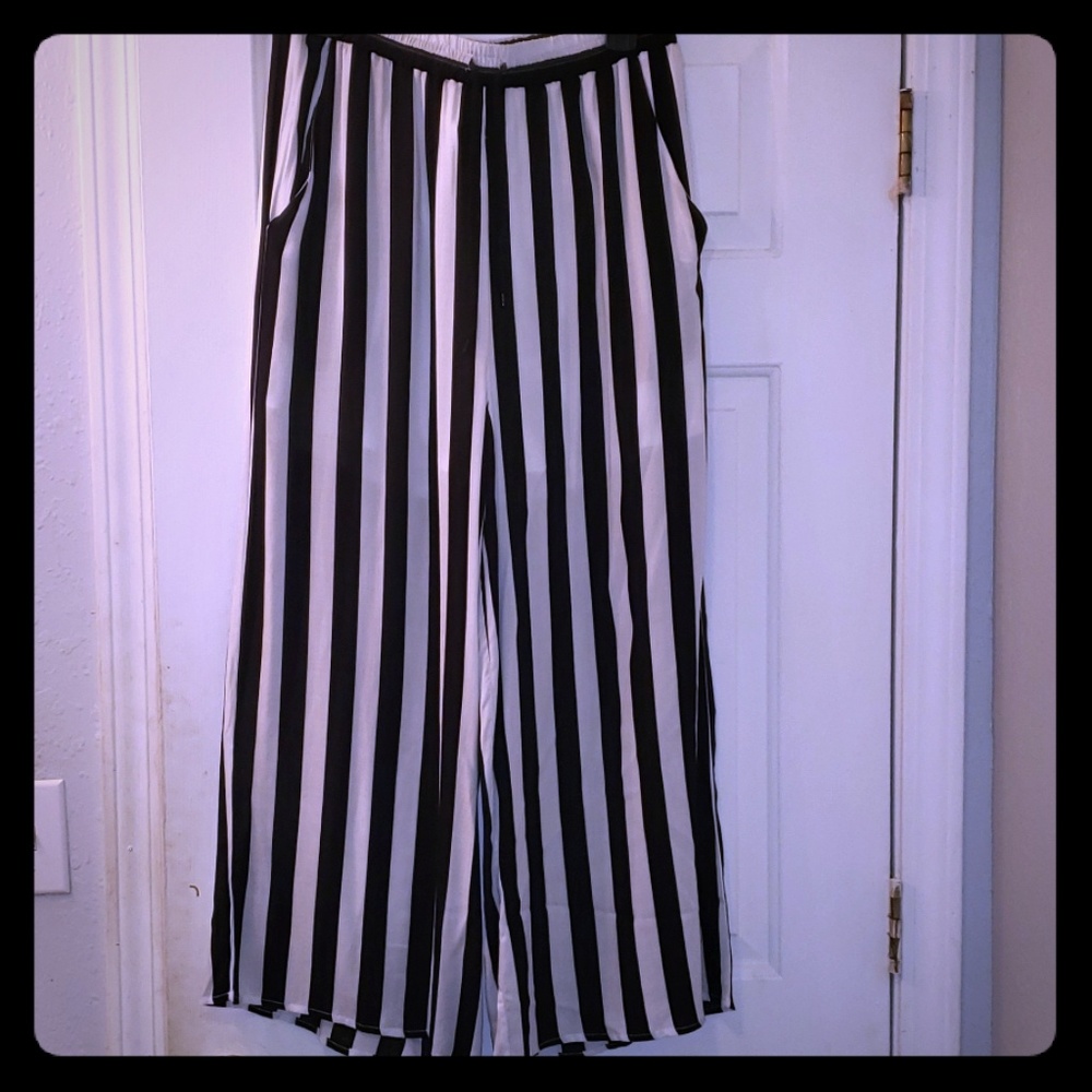 Stripped Summer Pants